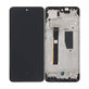 Wyświetlacz do Motorola Moto G84 XT2347, Ekran dotykowy z ramką, Czarny, Black, TFT