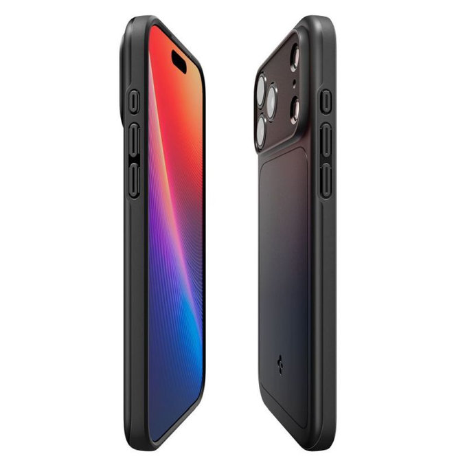Etui z MagSafe Thin Fit do iPhone 17 Pro Max, Czarny, Black, Spigen
