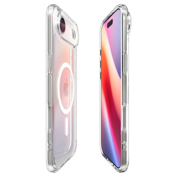 Etui z MagSafe Ultra Hybrid do iPhone Air, Biały, White, Spigen