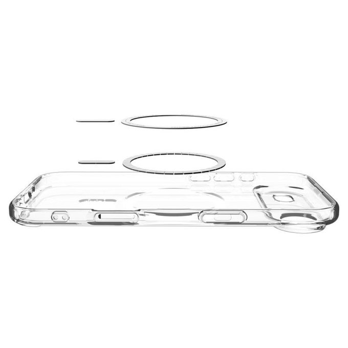 Etui z MagSafe Ultra Hybrid do iPhone Air, Biały, White, Spigen