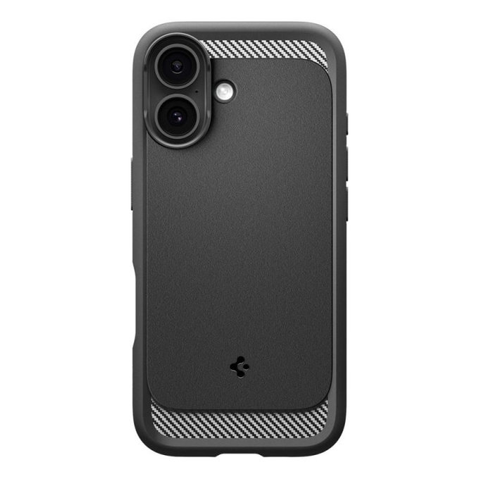 Etui z MagSafe Rugged Armor do iPhone 17, Matte Black, Spigen