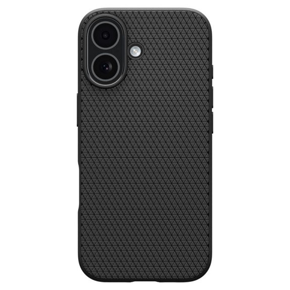 Etui do iPhone 17, Liquid Air, Matte Black, Spigen