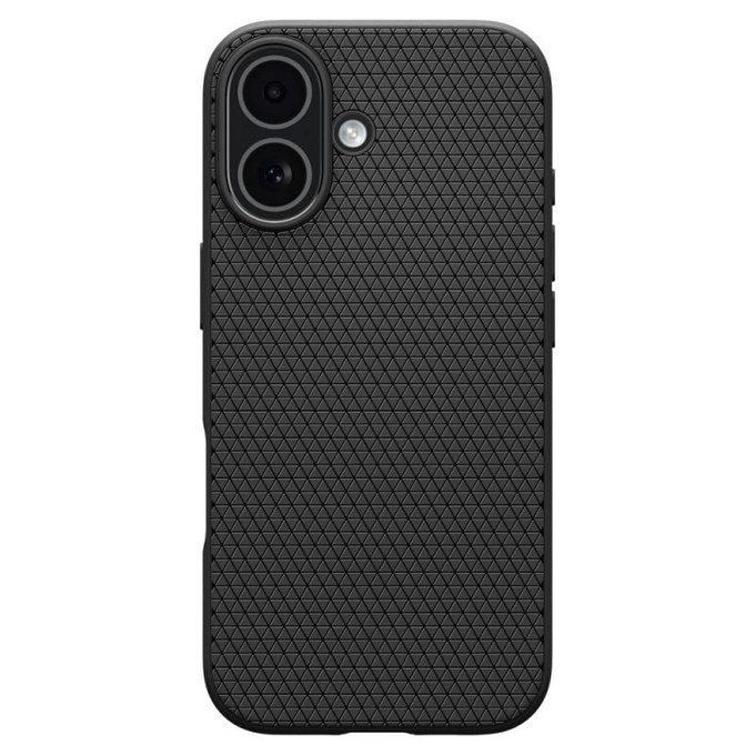 Etui do iPhone 17, Liquid Air, Matte Black, Spigen