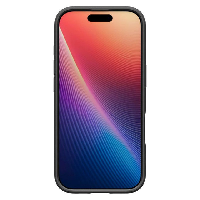 Etui do iPhone 17, Liquid Air, Matte Black, Spigen