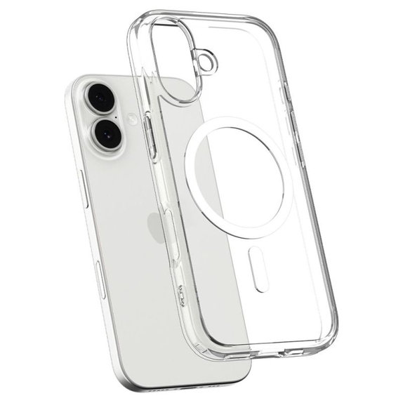 Etui z MagSafe Ultra Hybrid do iPhone 17, Biały, White, Spigen