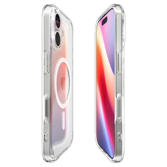 Etui z MagSafe Ultra Hybrid do iPhone 17, Biały, White, Spigen