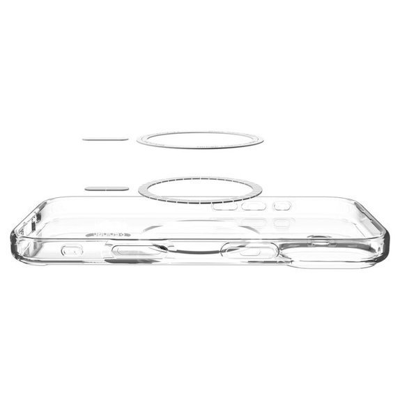Etui z MagSafe Ultra Hybrid do iPhone 17, Biały, White, Spigen