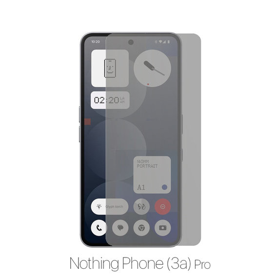 Folia ochronna do Nothing Phone (3a) Pro, HydroGel Anti-Spy, FixPremium