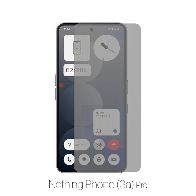 Folia ochronna do Nothing Phone (3a) Pro, HydroGel Anti-Spy, FixPremium