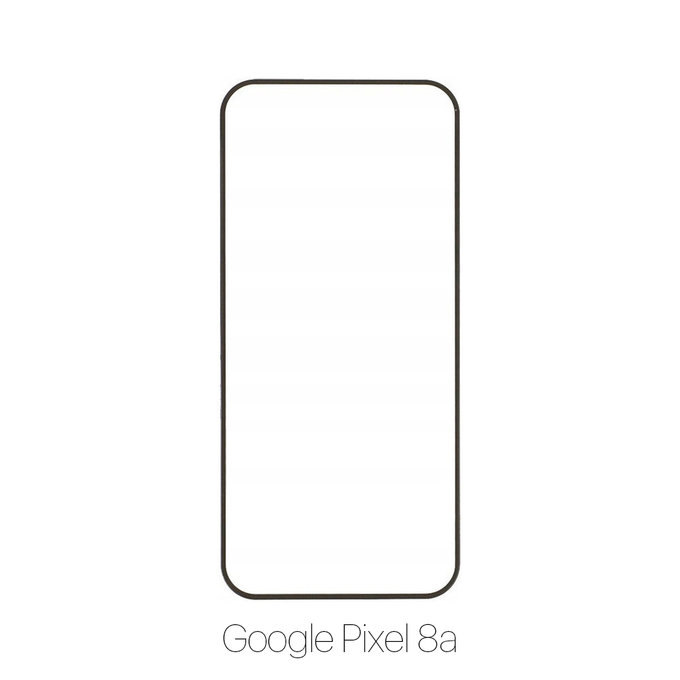 Szkło hartowane do Google Pixel 8a, FullCover Glass, FixPremium