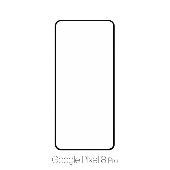 Szkło hartowane do Google Pixel 8 Pro, FullCover Glass, FixPremium