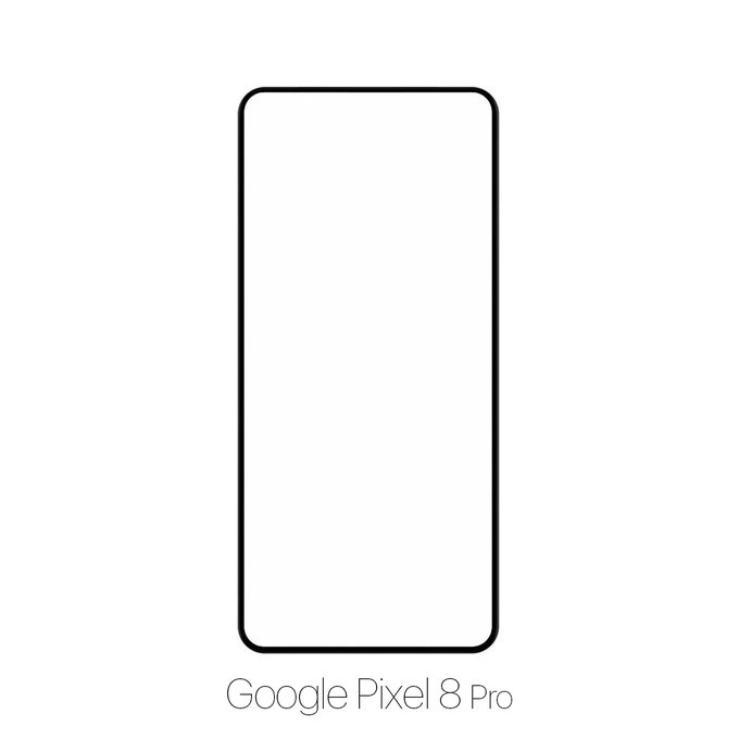 Szkło hartowane do Google Pixel 8 Pro, FullCover Glass, FixPremium