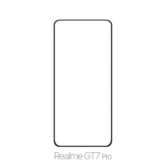 Szkło hartowane do Realme GT7 Pro, FullCover Glass, FixPremium