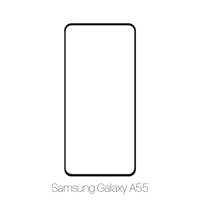 Szkło hartowane do Samsung A55 A556B, FullCover Glass, FixPremium