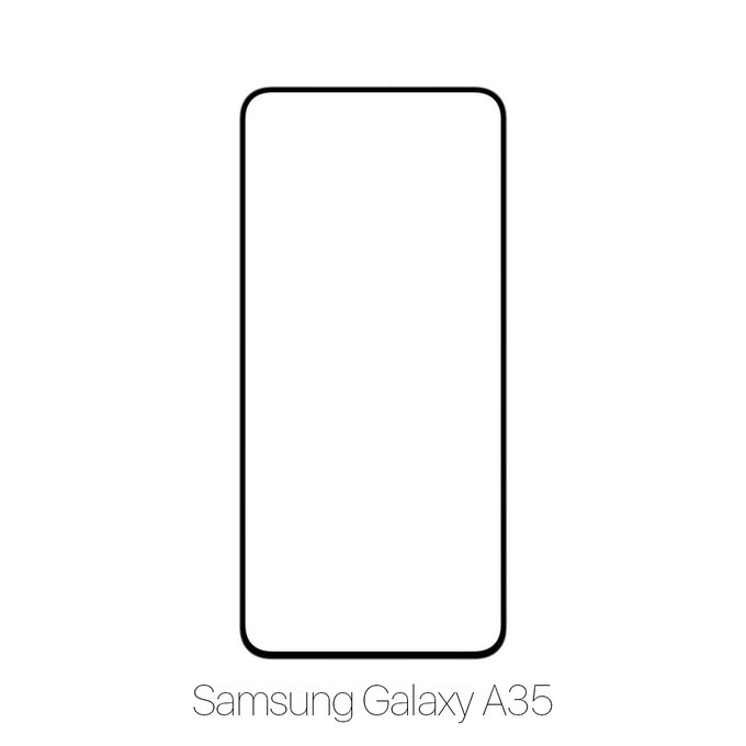 Szkło hartowane do Samsung A35 A356B, FullCover Glass, FixPremium
