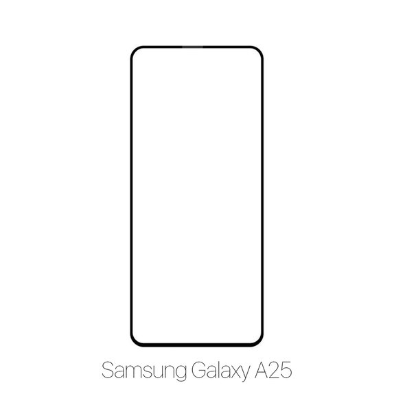 Szkło hartowane do Samsung A25 A256, FullCover Glass, FixPremium