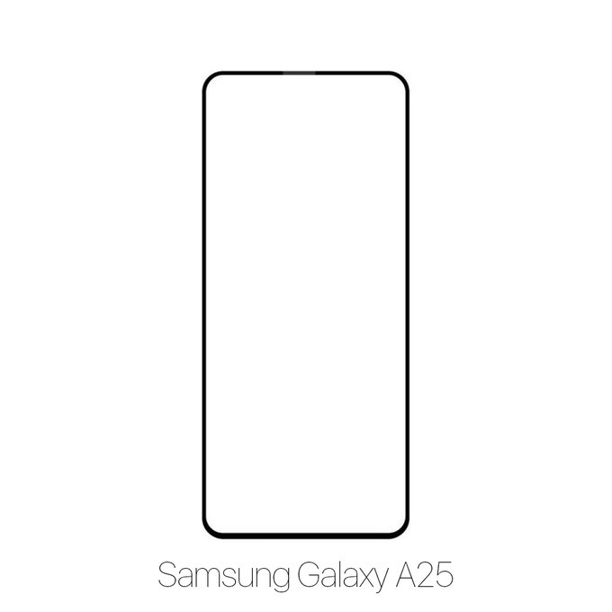 Szkło hartowane do Samsung A25 A256, FullCover Glass, FixPremium