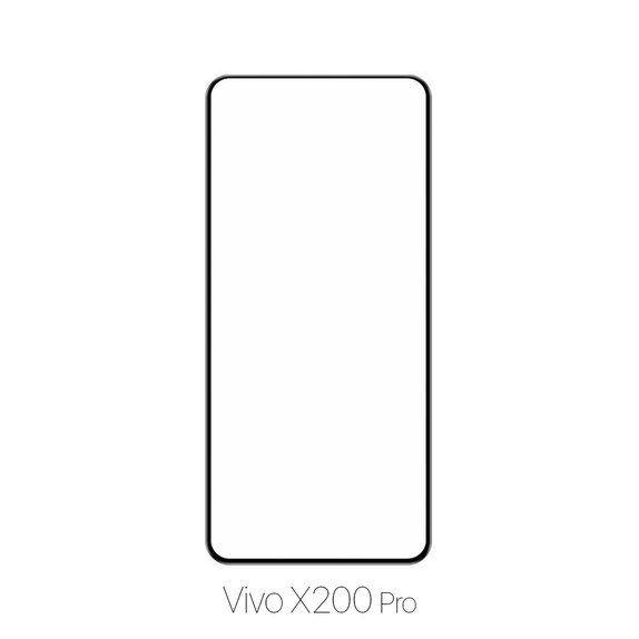 Szkło hartowane do Vivo X200 Pro, FullCover Glass, FixPremium