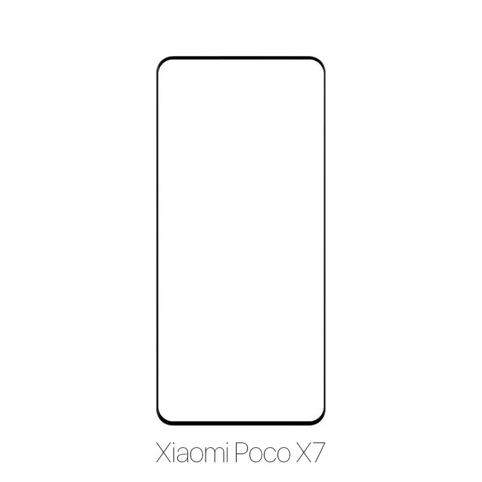 Szkło hartowane do Xiaomi Poco X7, FullCover Glass, FixPremium