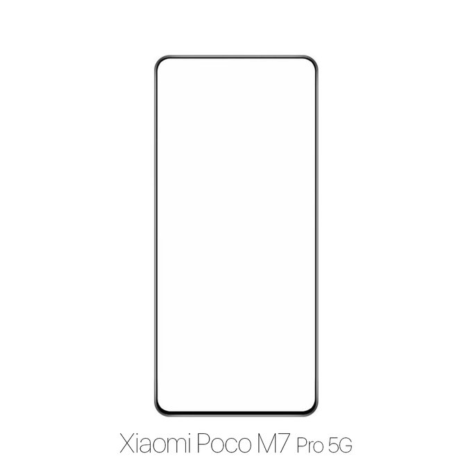 Szkło hartowane do Poco M7 Pro 5G, FullCover Glass, FixPremium
