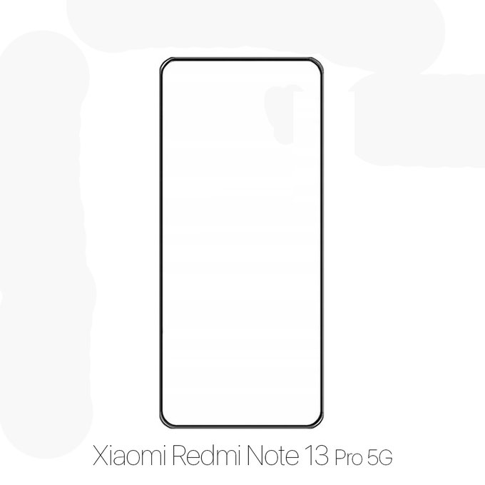 Szkło hartowane do Xiaomi Redmi Note 13 Pro 5G, 2312DRA50C, FullCover Glass, FixPremium