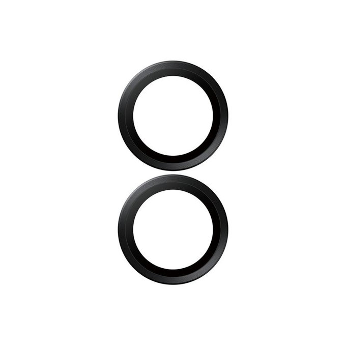 Pierścienie ochronne obiektywu kamery do iPhone 17/16 Plus/16, Czarny, Black, PanzerGlass