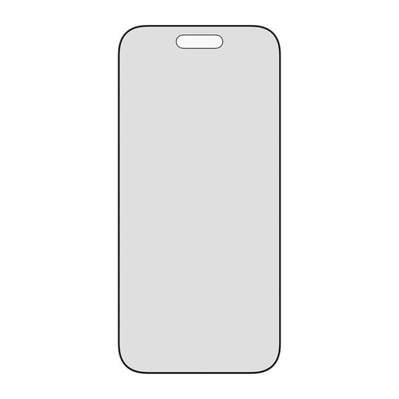 Szkło hartowane UWF 2-Way Privacy z aplikatorem do iPhone Air, Czarne, PanzerGlass
