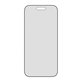 Szkło hartowane UWF 2-Way Privacy z aplikatorem do iPhone Air, Czarne, PanzerGlass