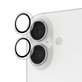 Ochraniacz soczewki tylnego aparatu do iPhone 16, 16 Plus, 17, Hoops, Przezroczysty, Transparent, PanzerGlass