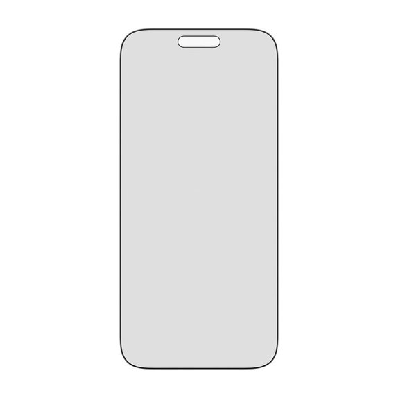 Szkło hartowane UWF 2-Way Privacy z Fastfit do iPhone 17 Pro Max, Czarne, PanzerGlass
