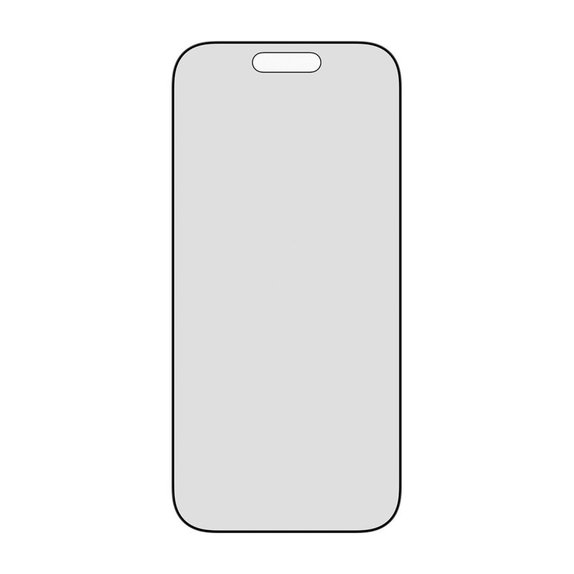 Szkło hartowane UWF 2-Way Privacy z Fastfit do iPhone 17/16 Pro, Czarne, PanzerGlass