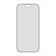 Szkło hartowane UWF 2-Way Privacy z Fastfit do iPhone 17/16 Pro, Czarne, PanzerGlass