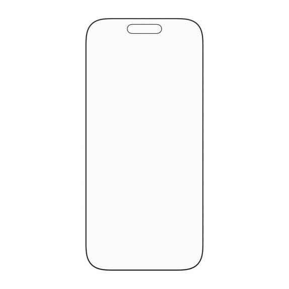 Szkło hartowane UWF Stealth z Fastfit do iPhone 17 Pro, Czarne, PanzerGlass