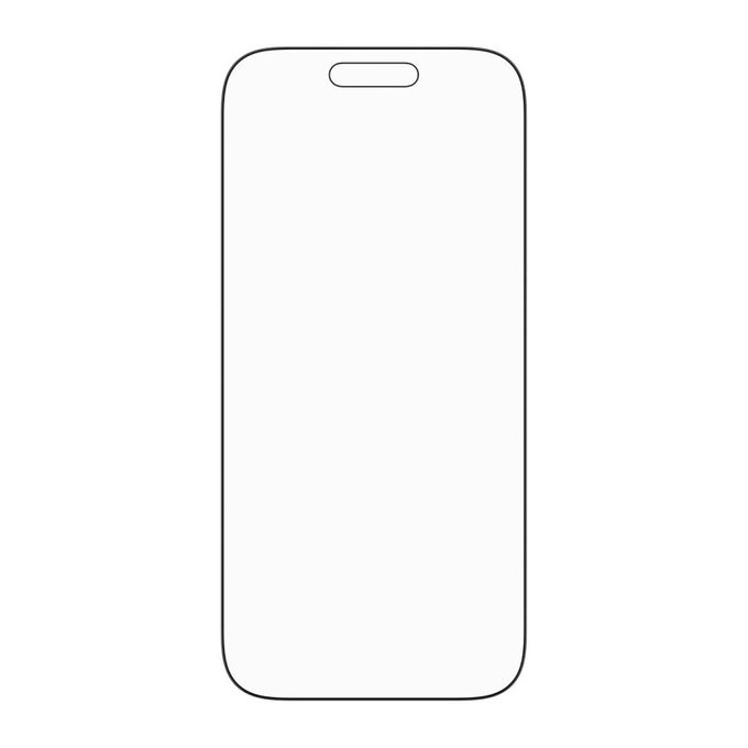Szkło hartowane UWF Stealth z Fastfit do iPhone 17 Pro, Czarne, PanzerGlass