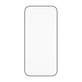 Szkło hartowane UWF Ceramic II z Fastfit do iPhone 17/16 Pro, Czarne, PanzerGlass