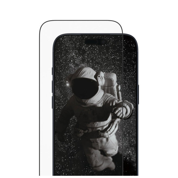 Szkło hartowane UWF Ceramic II z aplikatorem do iPhone Air, Czarne, PanzerGlass