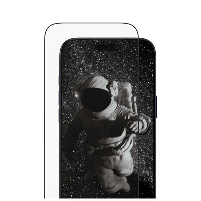 Szkło hartowane UWF Ceramic II z aplikatorem do iPhone Air, Czarne, PanzerGlass