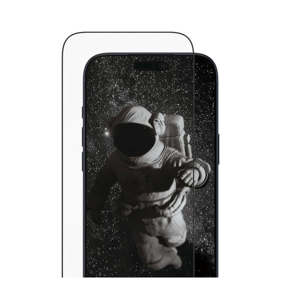 Szkło hartowane UWF Ceramic II z aplikatorem do iPhone 17 Pro Max, Czarne, PanzerGlass