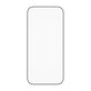 Szkło hartowane UWF z Fastfit do iPhone 17/16 Pro, Czarne, PanzerGlass