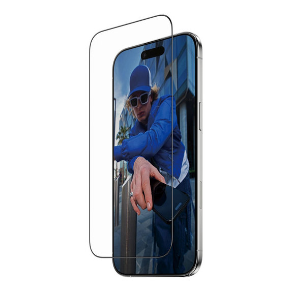 Szkło hartowane UWF z Fastfit do iPhone Air, Czarne, PanzerGlass