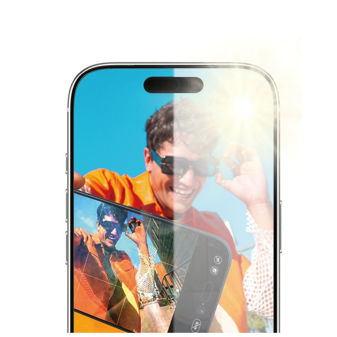 Szkło hartowane Anti-Reflective z aplikatorem do iPhone 17 Pro, Czarne, PanzerGlass