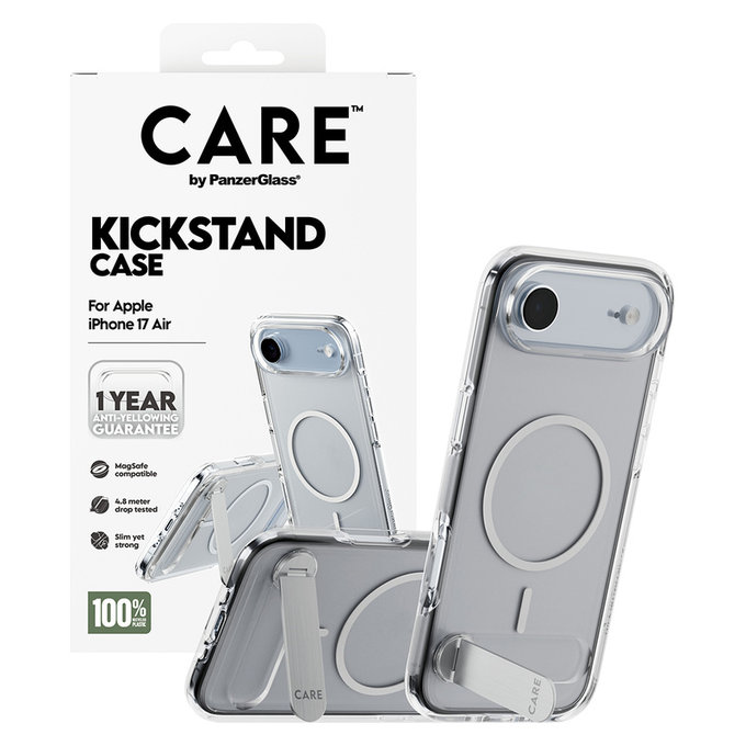 Etui Kickstand do iPhone Air, Przezroczyste, PanzerGlass