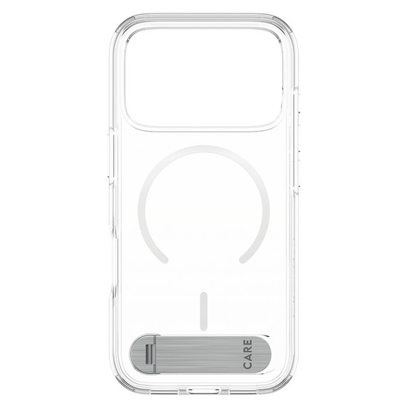 Etui Kickstand do iPhone 17 Pro, Przezroczyste, PanzerGlass
