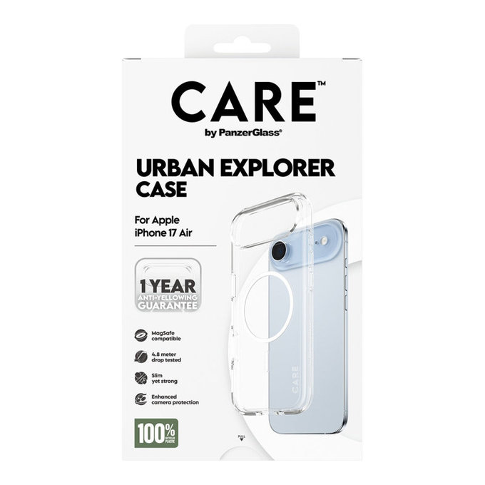 Etui Urban Explorer z MagSafe do iPhone Air, Białe, CARE