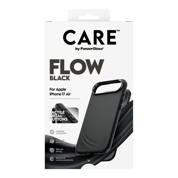 Etui FLOW z MagSafe do iPhone Air, Czarne, CARE