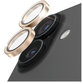 Osłona obiektywu aparatu Hoops do iPhone 17/16 Plus/16, Glitter Gold, PanzerGlass