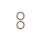 Osłona obiektywu aparatu Hoops do iPhone 17/16 Plus/16, Glitter Gold, PanzerGlass