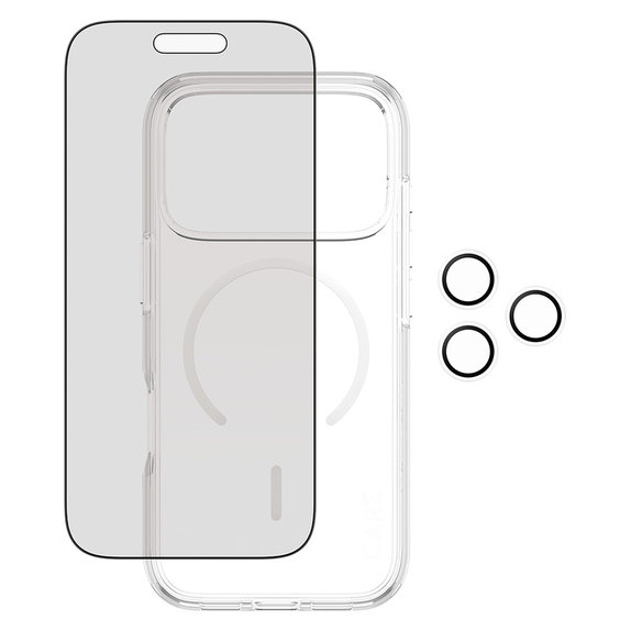 Bundle 3w1 Privacy do iPhone 17 Pro, PanzerGlass