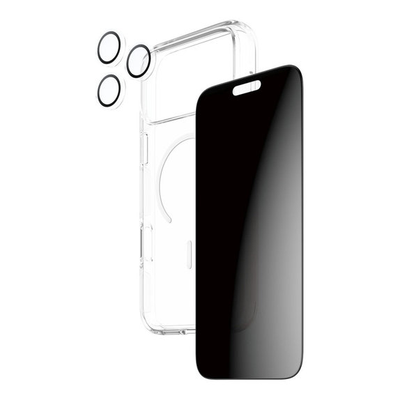 Bundle 3w1 Privacy do iPhone 17 Pro Max, PanzerGlass
