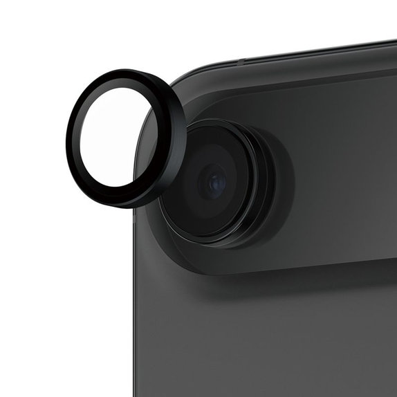 Pierścienie ochronne obiektywu kamery do iPhone Air, Czarny, Black, PanzerGlass